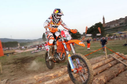Johnny AUBERT enduro EWC Italie 2012