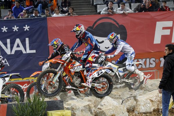 Bagarre lors du superenduro Espagne 2014