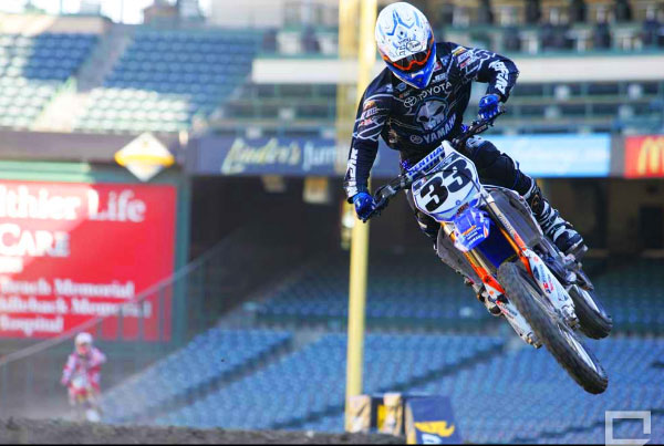 Entrainement de Josh Grant Supercross Anaheim 2 2009