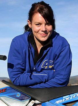 Juliette Berrez enduro TM 2011