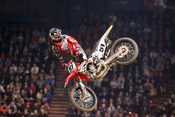 Justin Barcia supercross de Bercy 2013 samedi