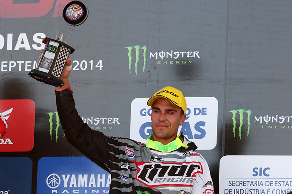 Second place pour Gautier Paulin au GP motocross MXGP Goais Bresil 2014