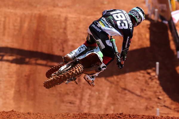 Steven Forssard quatrième du GP motocross Goias Bresil 2014