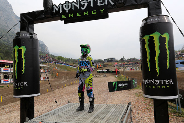 Livia Lancelot au GP motocross WMX Italie Arco Di Trento 2014