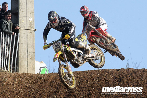 Desalle et Soubeyras au motocross de Valence