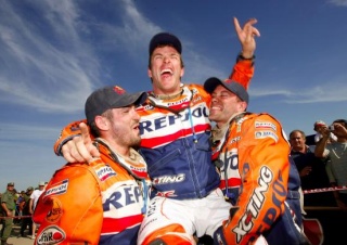 Marc Coma gagne le Dakar 2009