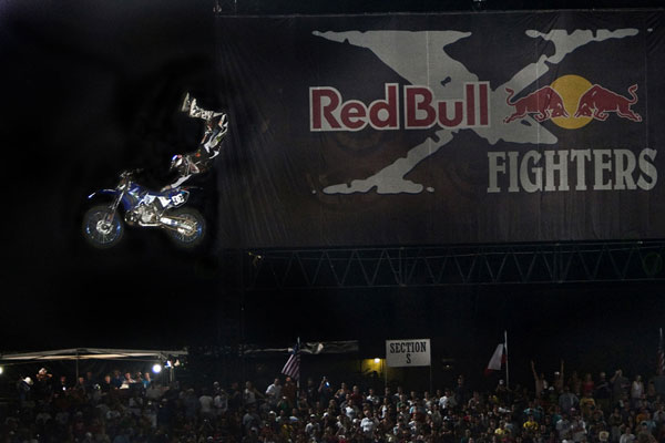Nate Adams RedBull X-Fighters commence en avril 2010 Mexico FMX