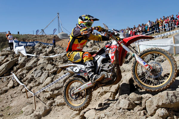 Nicolas Deparrois enduro E1 EWC 2014 objectif le podium