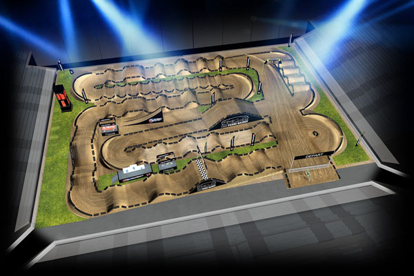 La Piste du supercross de Paris Lille 2014 les samedi 15 et dimanche 16 novembre prochains