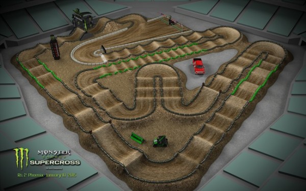 supercross ama Phoenix 2015 - Chase Field - 10 janvier