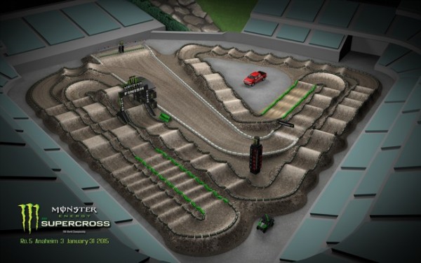 Supercross ama Anaheim 3 2015 - Angel Stadium d'Anaheim - 31 janvier