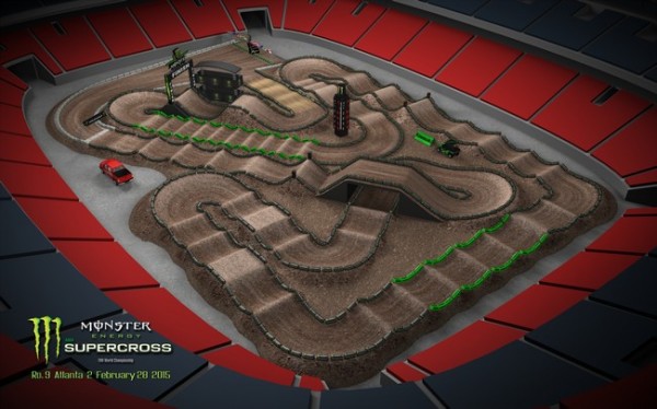 Supercross ama Atlanta 2 2015 - Georgia Dome - 28 février