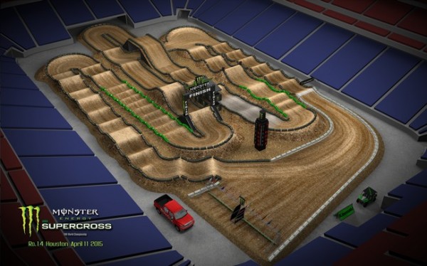 Supercross ama Houston 2015 - NRG Stadium - 11 avril
