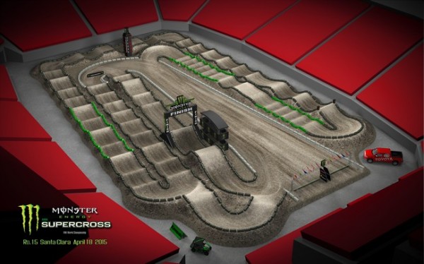 Supercross ama Santa Clara 2015 - Levi’s Stadium - 18 avril