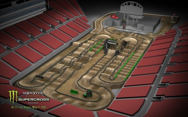 Supercross ama Las Vegas 2015 - Sam Boyd Stadium - 2 mai