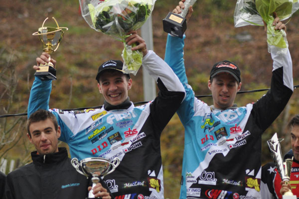 Valentin Giraud et Nicolas Musset remportent le championnat de France de sidecar cross Tarare 2014