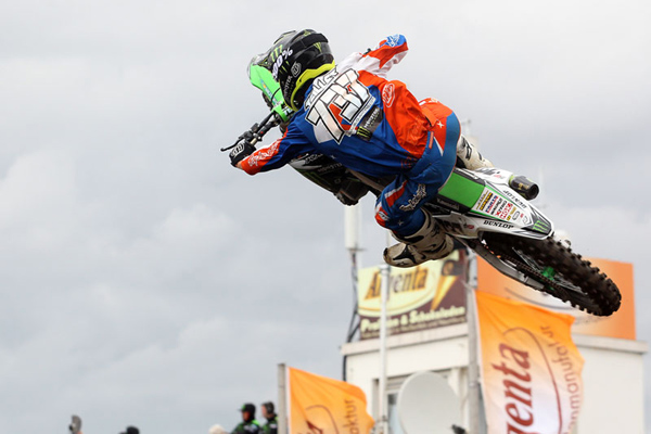 Valentin Teillet, qui disposait ce weekend encore de la moto de Gautier Paulin blessé