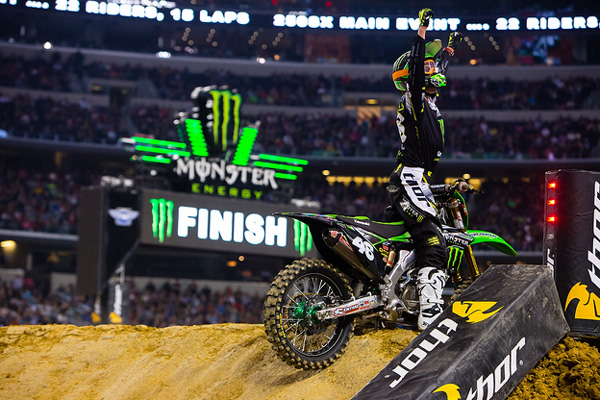 Adam Cianciarulo supercross ama 250cc Dallas Arlington 2014