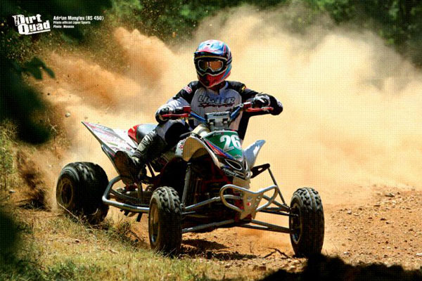 Adrian Mangieu quadcross 2010