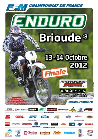 Championnat de France d'Enduro 2012 à Brioude