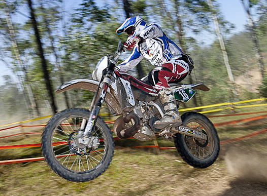 Antoine Basset enduro Allemagne 2011