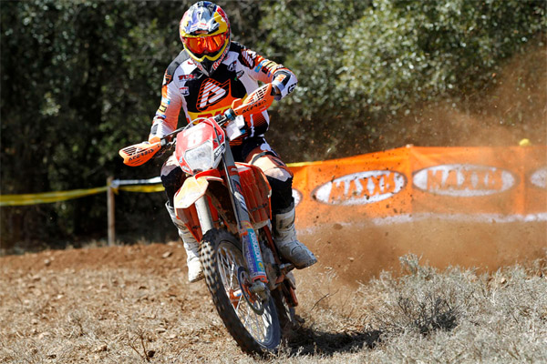 Antoine Meo enduro EWC Espagne 2014 premier jour de course