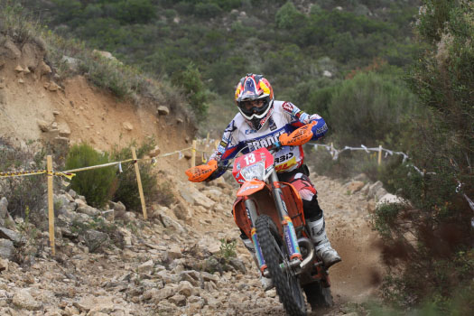Antoine Méo enduro ISDE 2013 jour 5