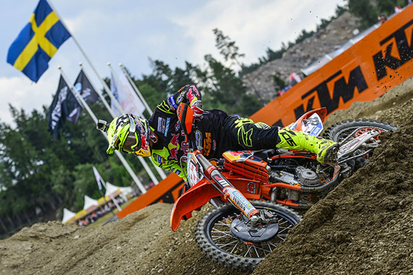 Antonio Cairoli remporte le GP motocross Suede 2014 