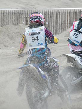 Arnaud Aubin enduropale Touquet 2010