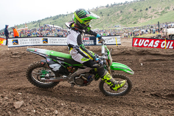 Blake Baggett remporte le motocross ama 250cc Thunder Valley Lakewood 2014 