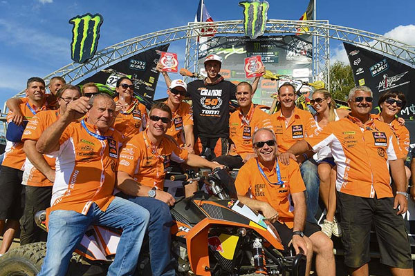 Antonio Cairoli 50éme victoire GP