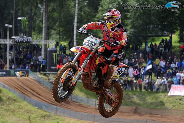 Antonio Cairoli motocross Kegums 2012