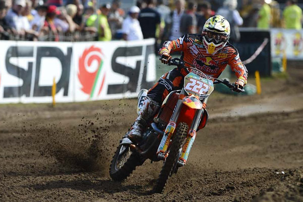 Antonio Cairoli GP motocross Lierop Benelux 2012