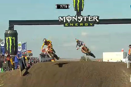 Cairoli Roczen MXDN 2013 course 1