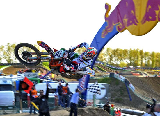 Victoire Cairoli en 350cc au Grand Prix de Mantova Italie 2010 MX1