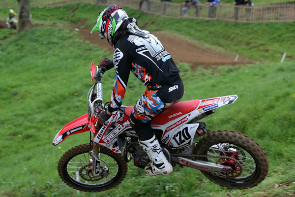 Cedric soubeyras championnat France motocross Elite Romagné 2014