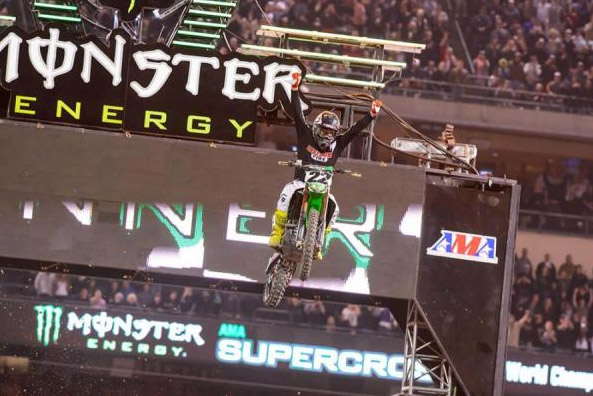 Chad Reed supercross Anaheim 2 2014