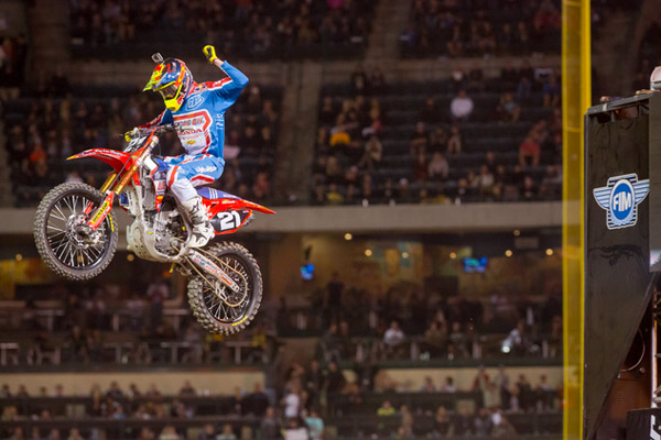 Cole Seely supercross ama 250cc Anaheim 2 2014