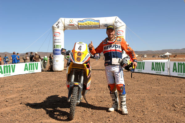 Marc Coma champion rallye Maroc shamrock 2009