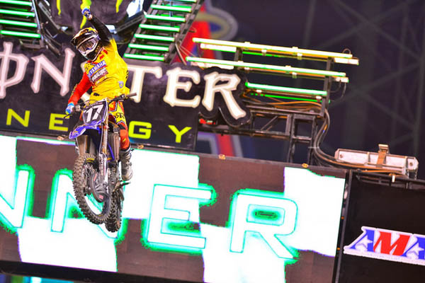Cooper Webb victoire supercross ama 250cc Anaheim 2 2015