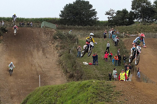 Coupe des Régions de France de Motocross Edern 2014 Victoire de La Ligue Bretagne 