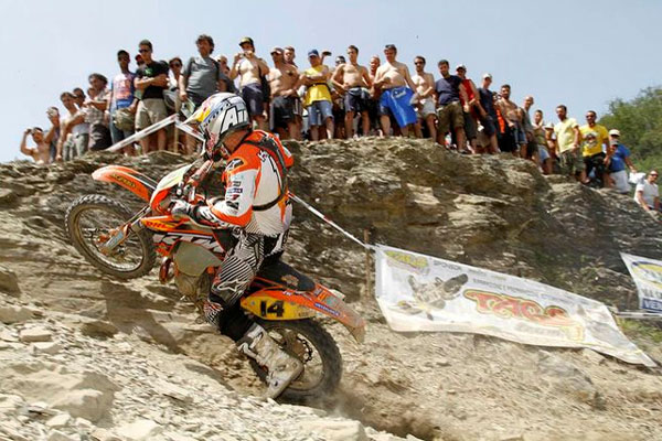 David Knight enduro ewc Italie 2012