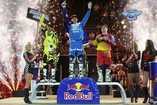 Podium Night Of The Jumps Bâle 2011