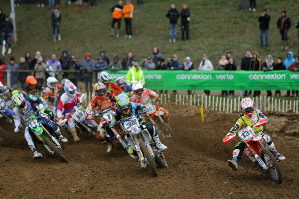 Départ motocross Ernée 2014, championnat de France