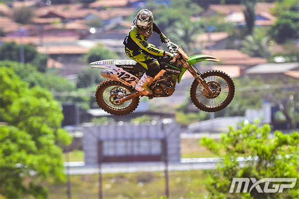 Dylan Ferrandis termine deuxième du GP motocross MX2 du Brésil Goias 2014