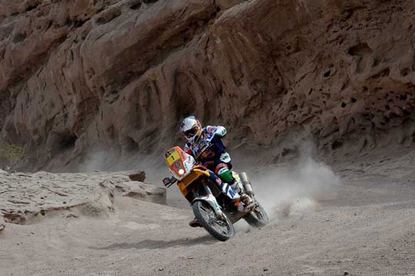 Marc Coma Dakar 2012 Etape 4