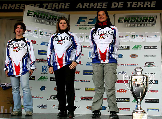 équipe France Féminine ISDE 2010