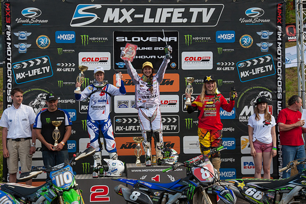 Chiara Fontanesi WMX motocross Slovénie 2013