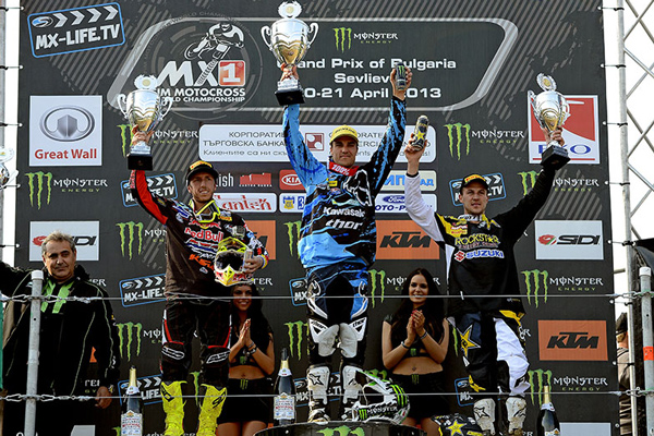 Gautier Paulin GP motocross Sevlievo Bulgarie 2013