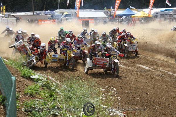 Giraud Musset side car cross GP France 2012